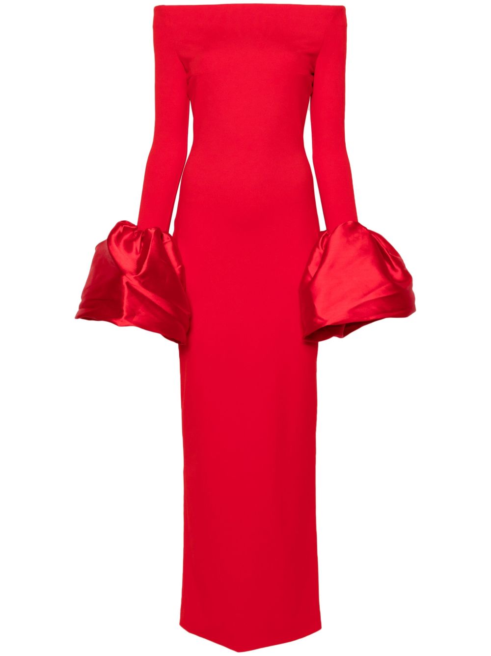 Solace London Dresses Red Polyester Elastane