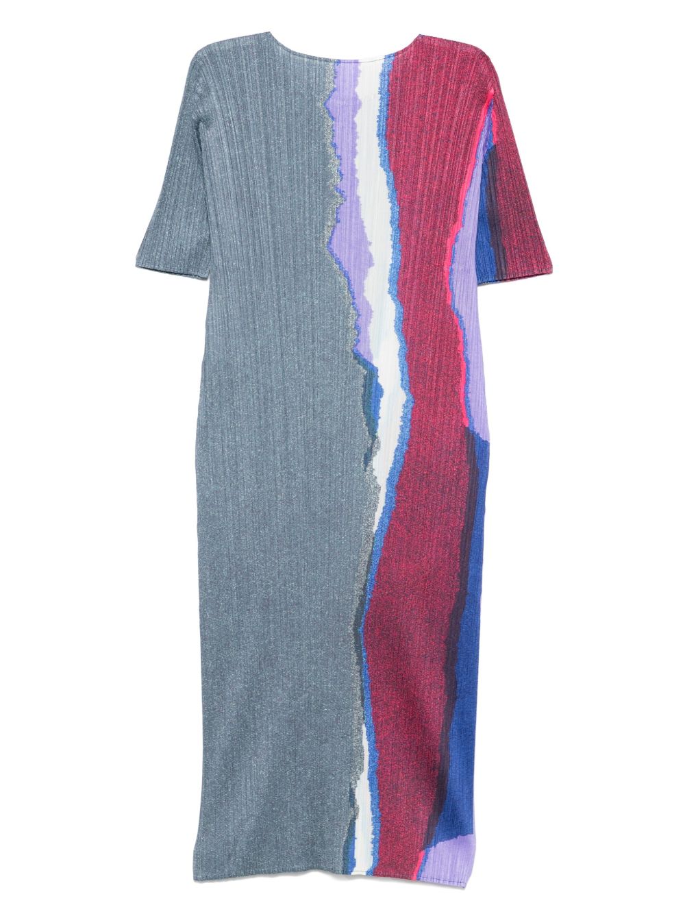 Pleats Please Dresses Blue Polyester