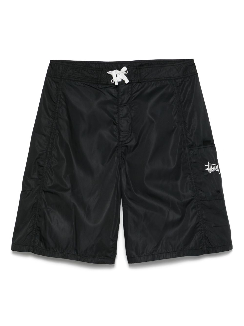Stussy Shorts Black Polyester