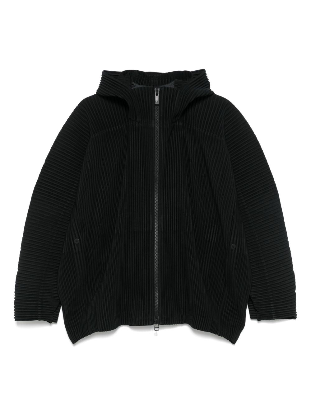Homme Plisse Issey Miyake Coats Black Polyester