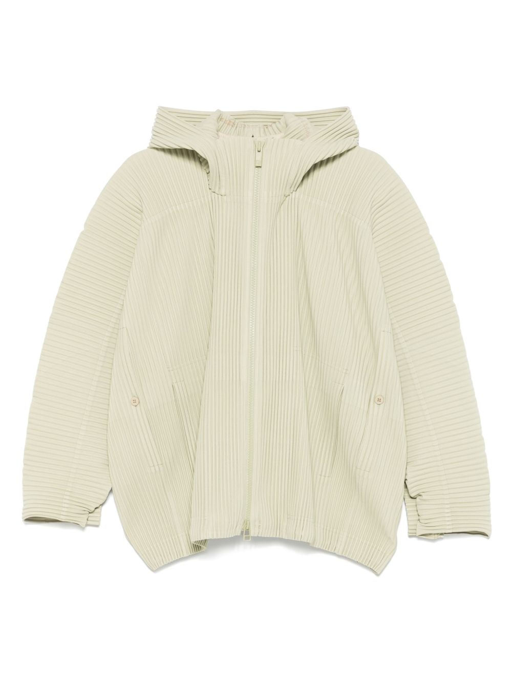 Homme Plisse Issey Miyake Coats Green Polyester