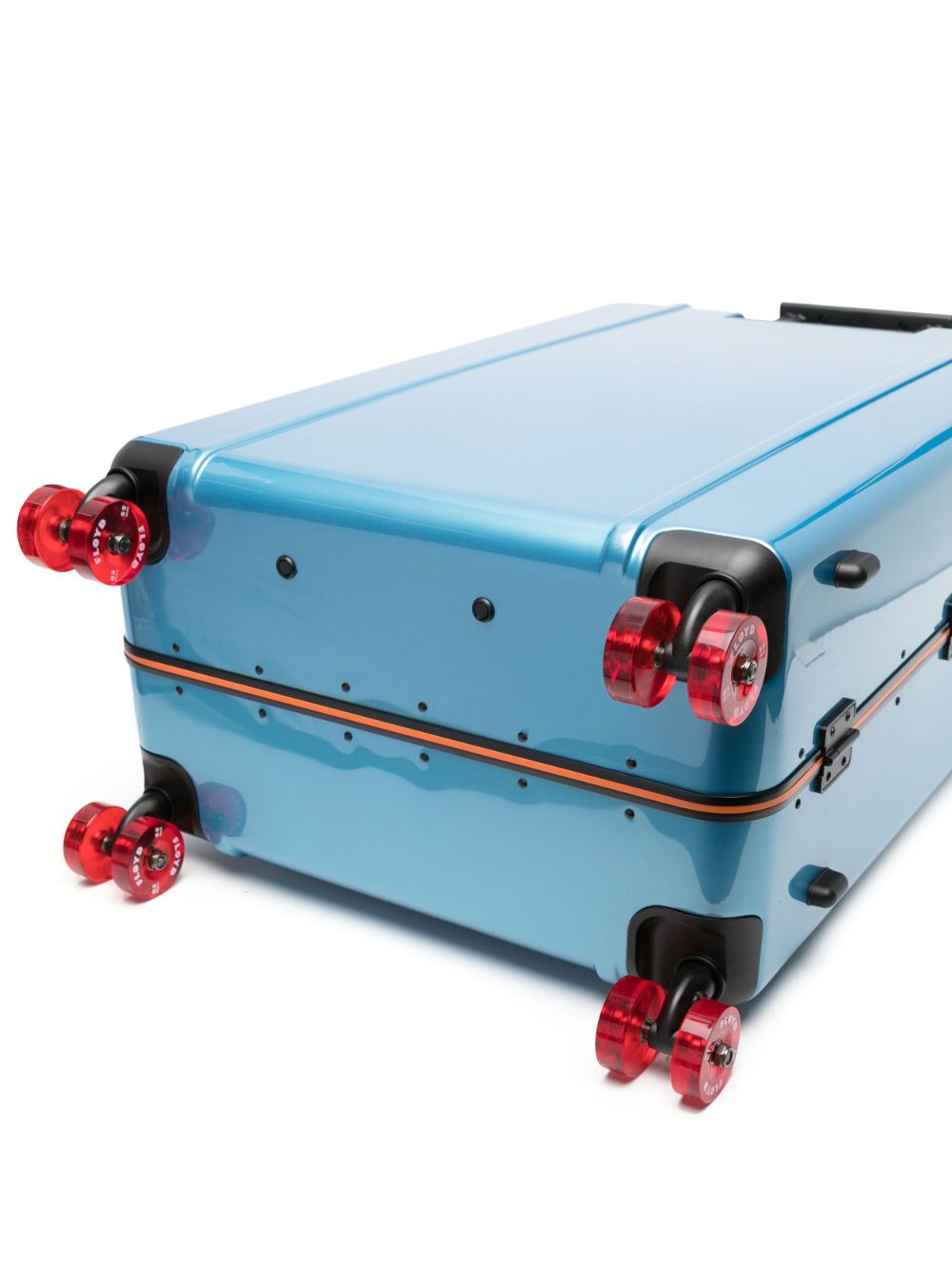 Floyd Suitcases Clear Blue Outer: Polycarbonite