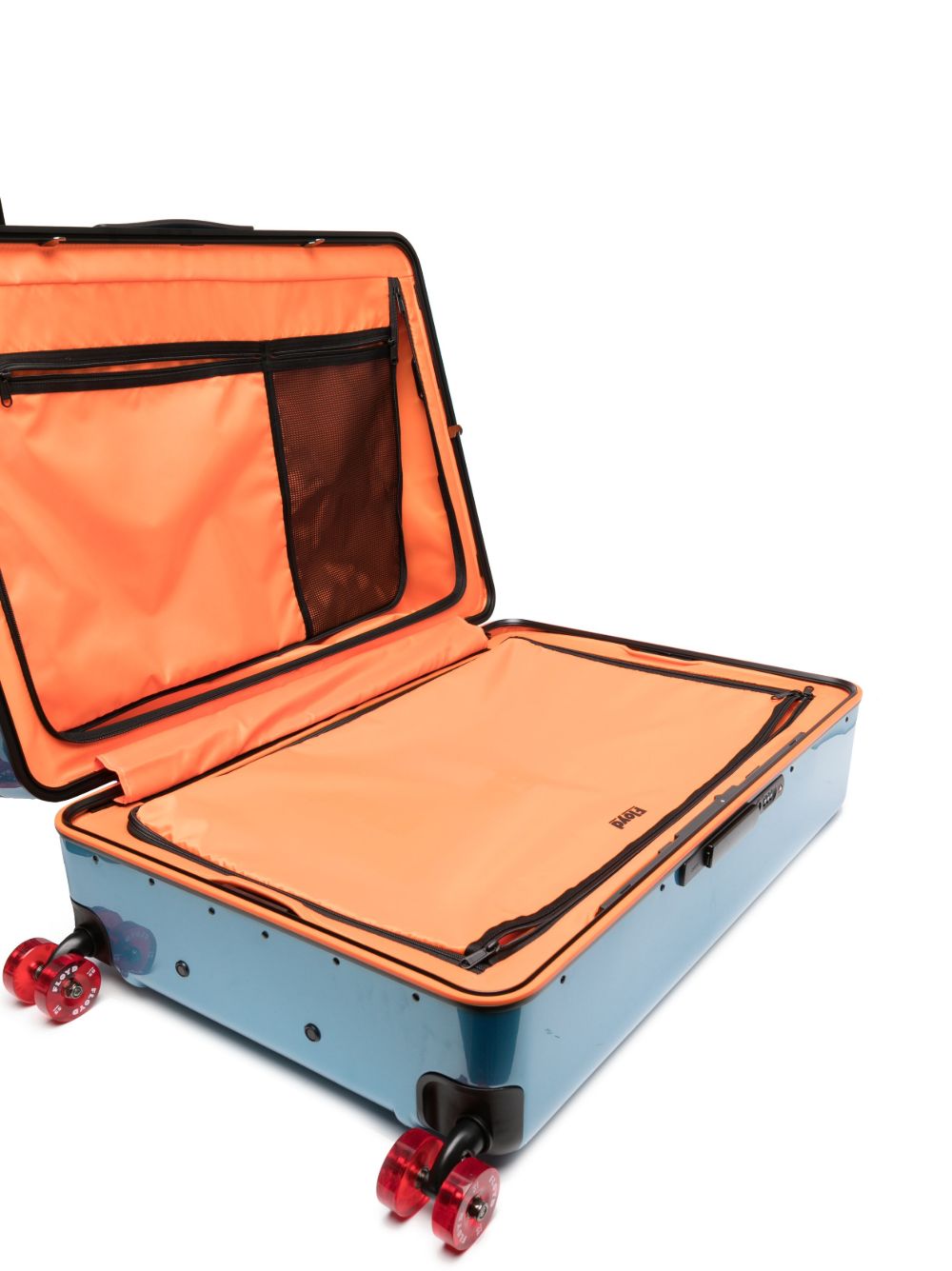 Floyd Suitcases Clear Blue Outer: Polycarbonite