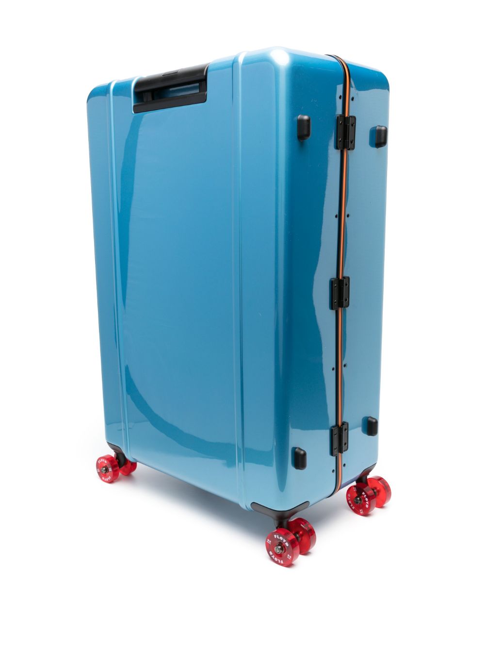 Floyd Suitcases Clear Blue Outer: Polycarbonite