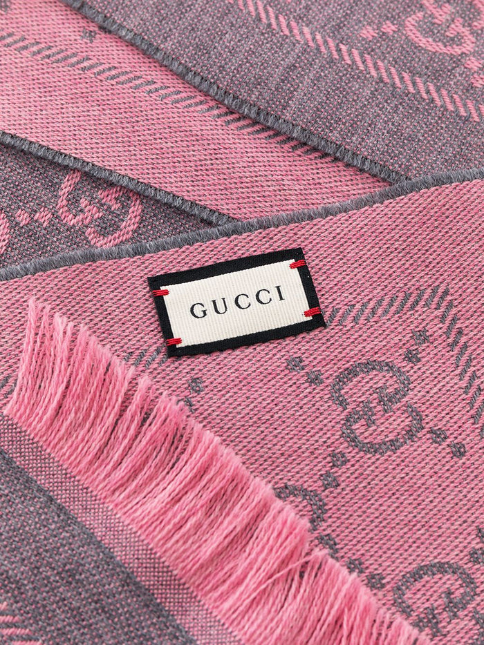 Gucci Scarfs Pink Outer: Wool