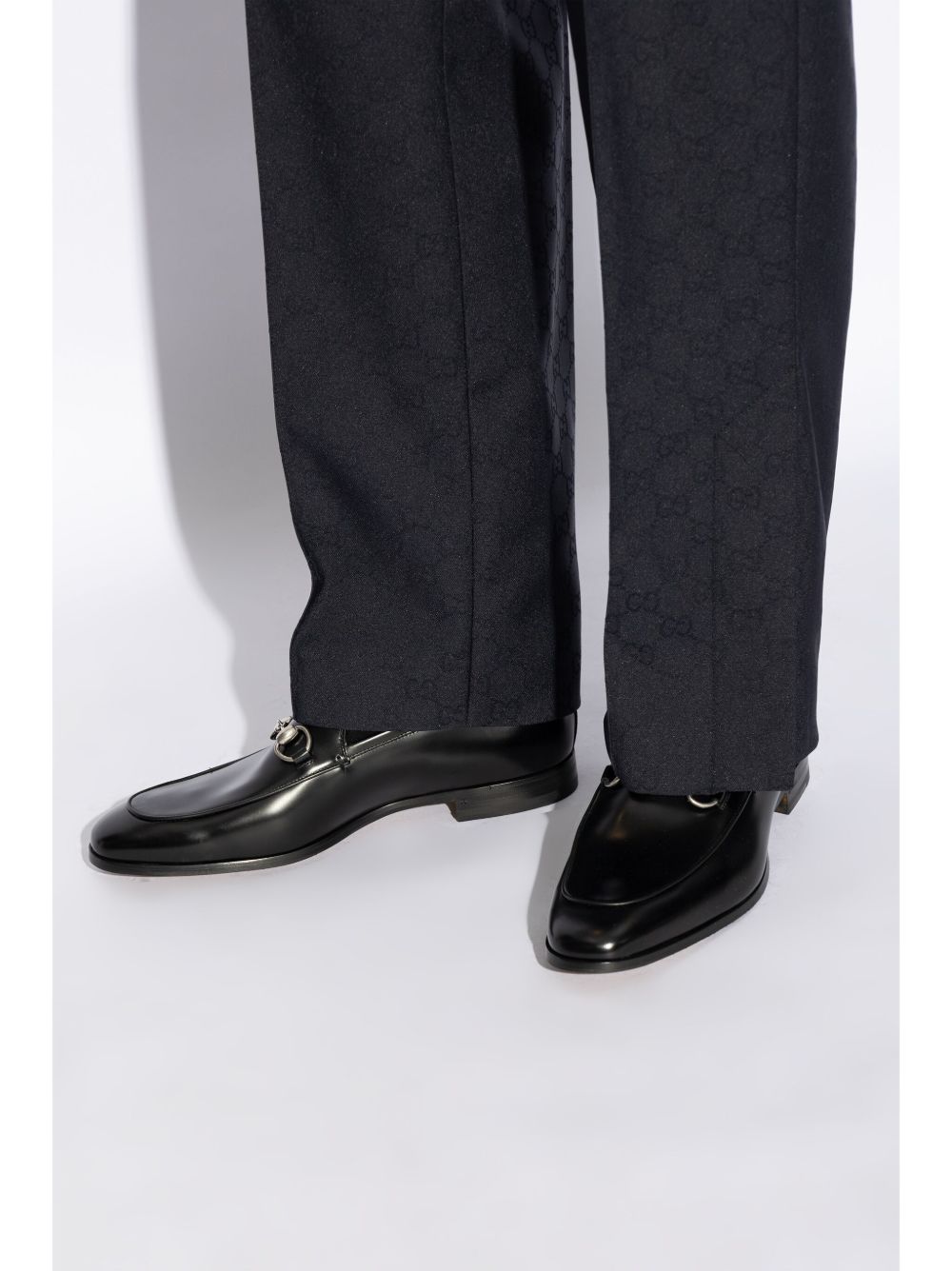 Gucci Flat shoes Black Calf Leather