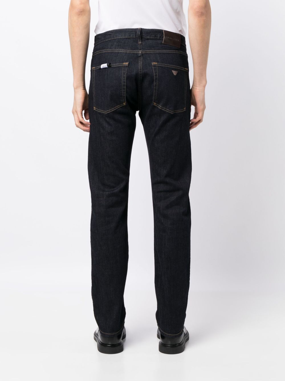 Emporio Armani Jeans Blu Cotton Elastane