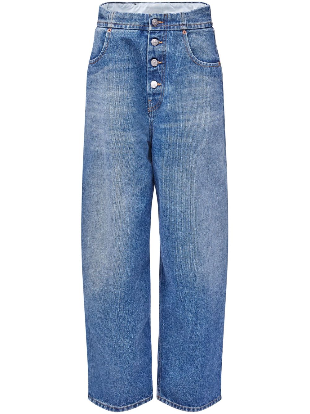 Mm6 Maison Margiela Jeans Clear Blue Cotton