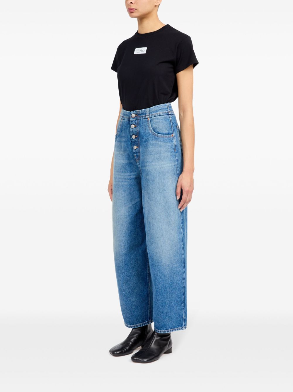 Mm6 Maison Margiela Jeans Clear Blue Cotton