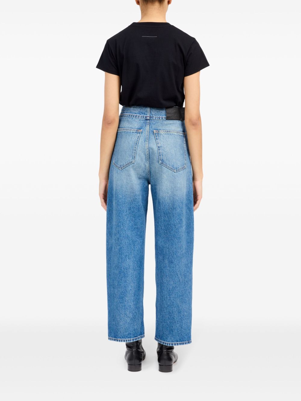 Mm6 Maison Margiela Jeans Clear Blue Cotton