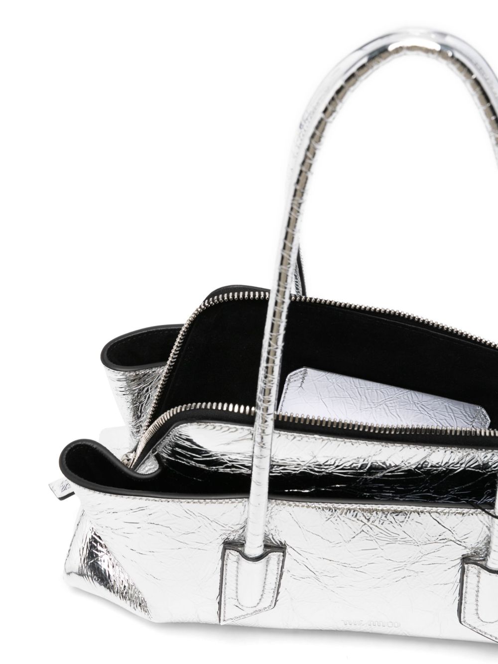 The Attico Fashion Bags Silver Outer: Calf Leather