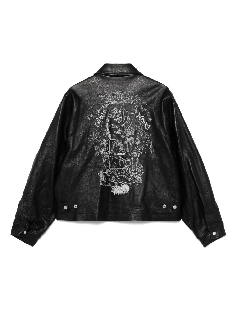 Enfants Riches Deprimes Jackets Black Lambskin