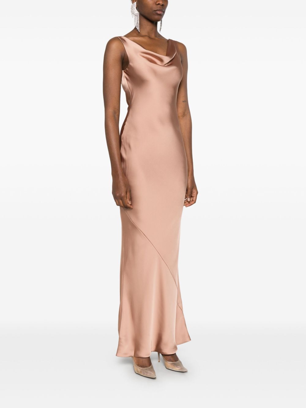 Norma Kamali Dresses Beige Polyester