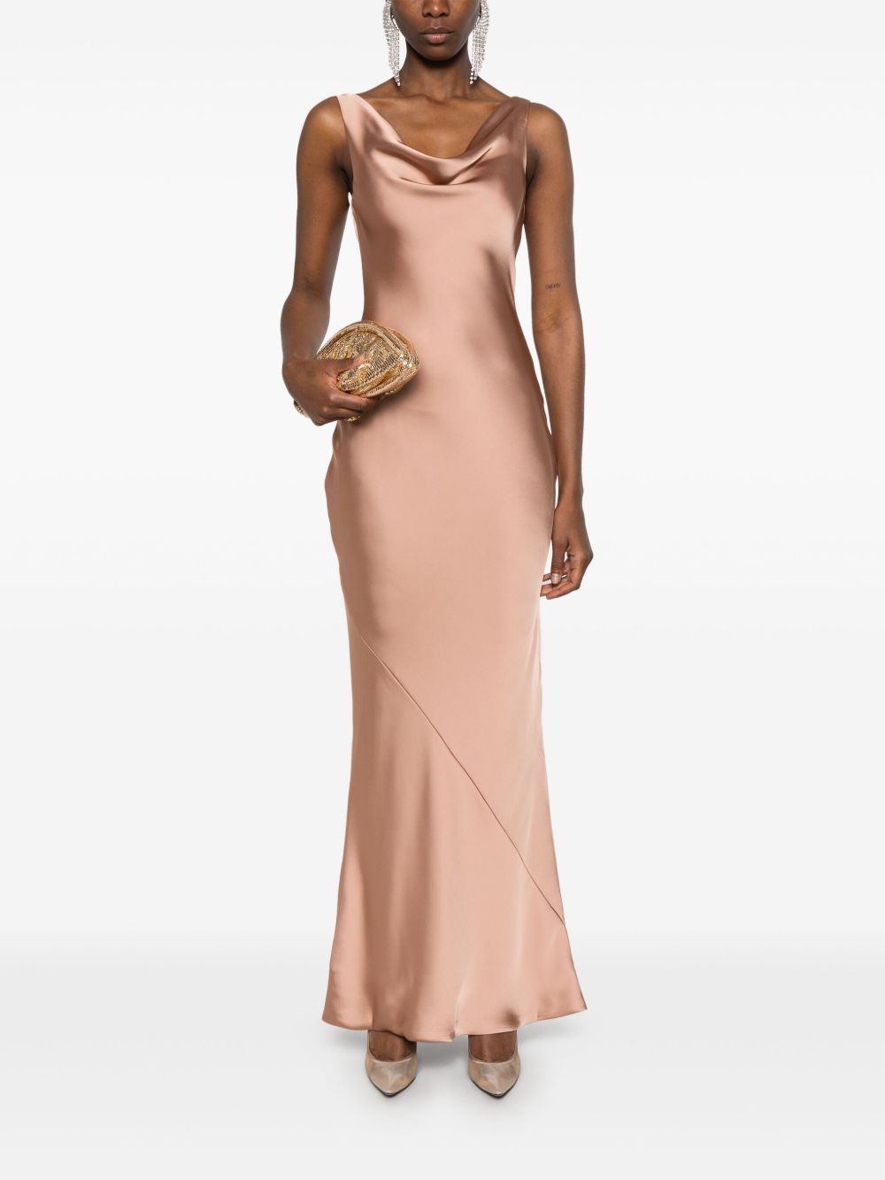 Norma Kamali Dresses Beige Polyester