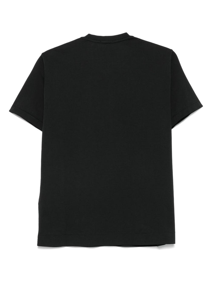 FINAMORE 1925 NAPOLI T-shirts and Polos Black Cotton