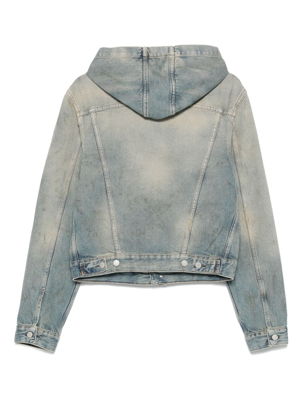 Acne Studios Coats Clear Blue Cotton