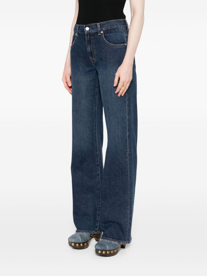 Seven Jeans Blue Cotton