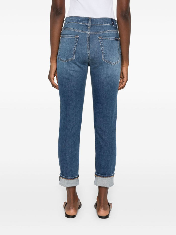 Seven Jeans Blue Cotton