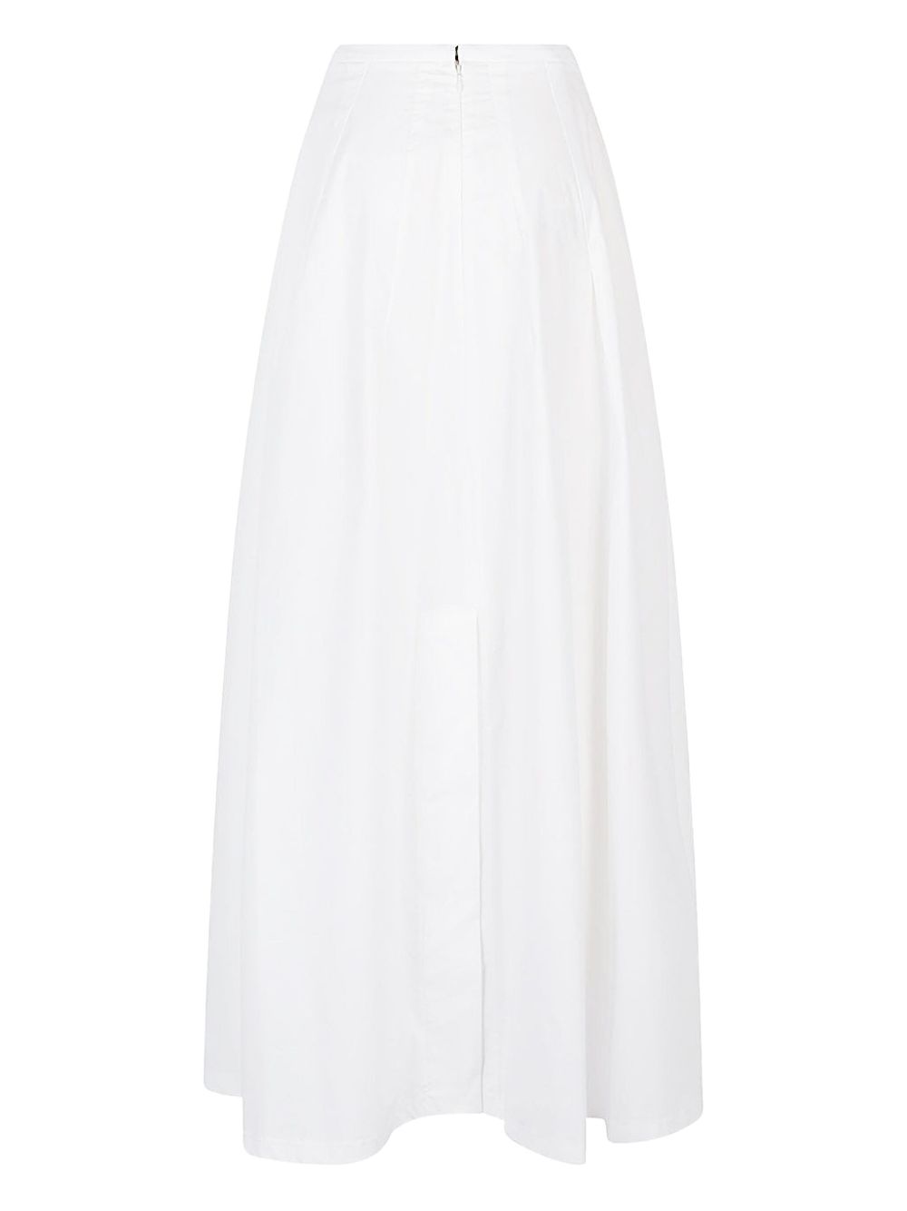The Latest Skirts White Cotton Elastane