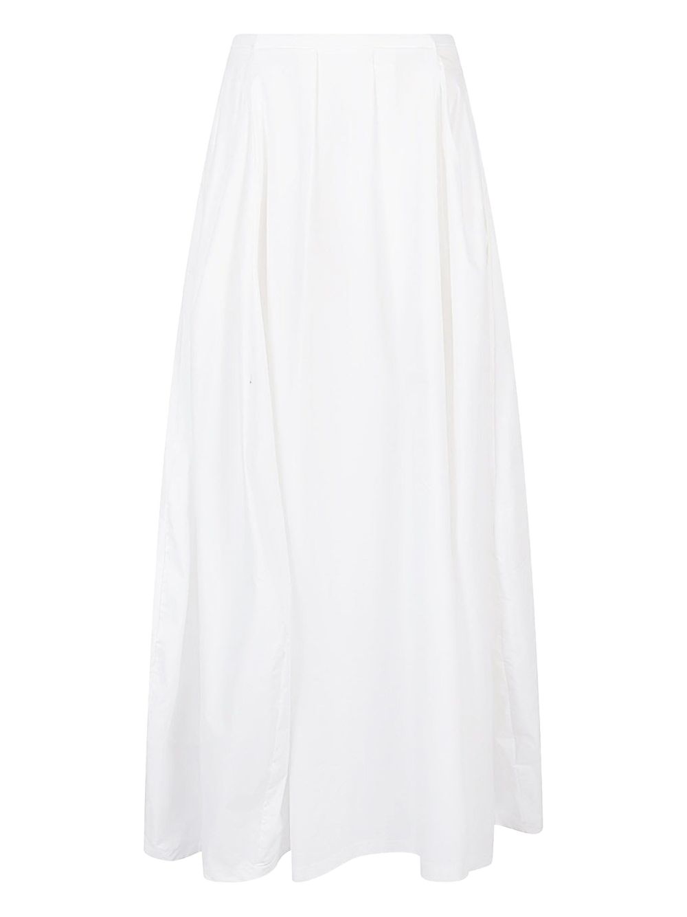 The Latest Skirts White Cotton Elastane