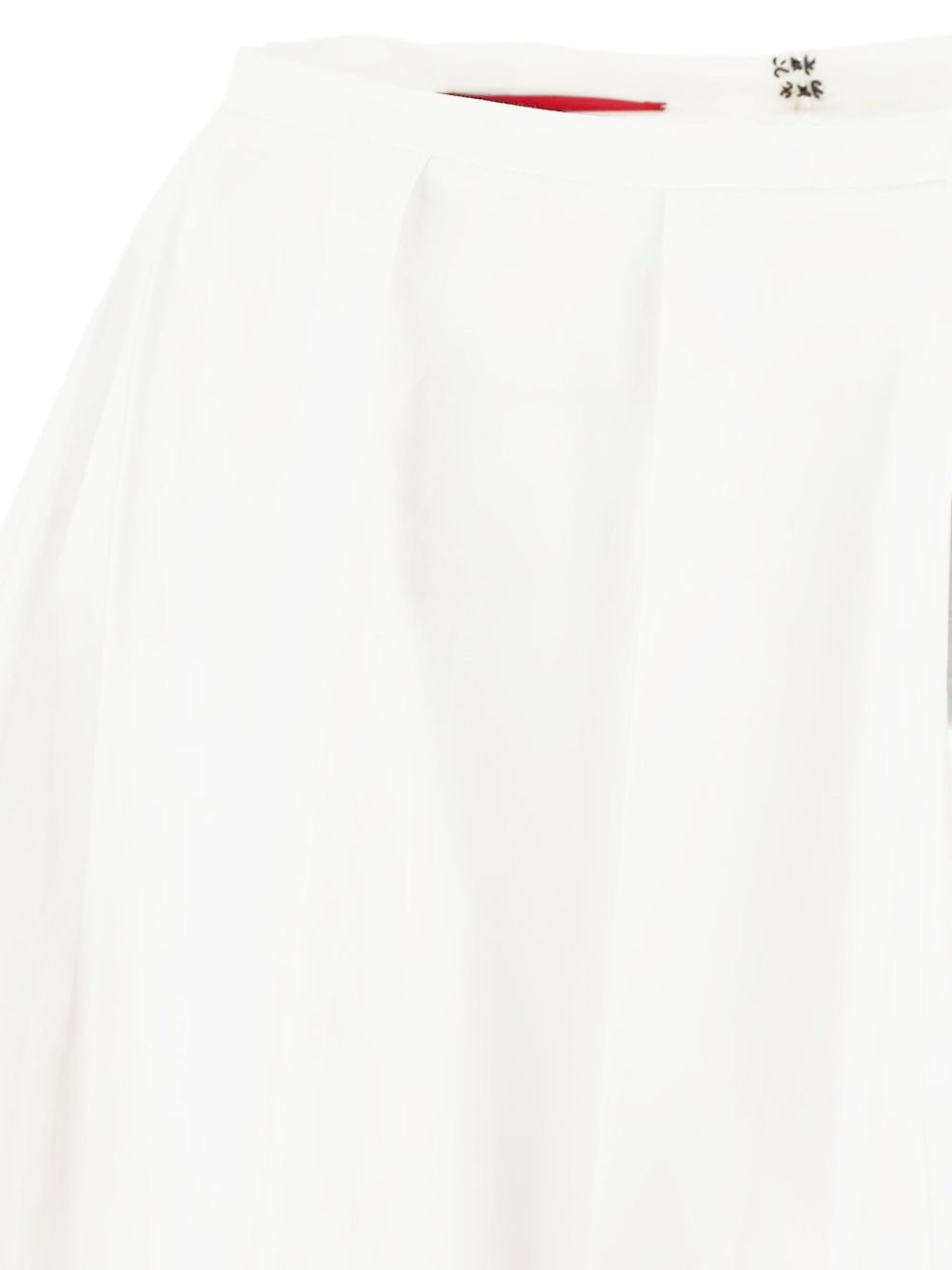 The Latest Skirts White Cotton Elastane