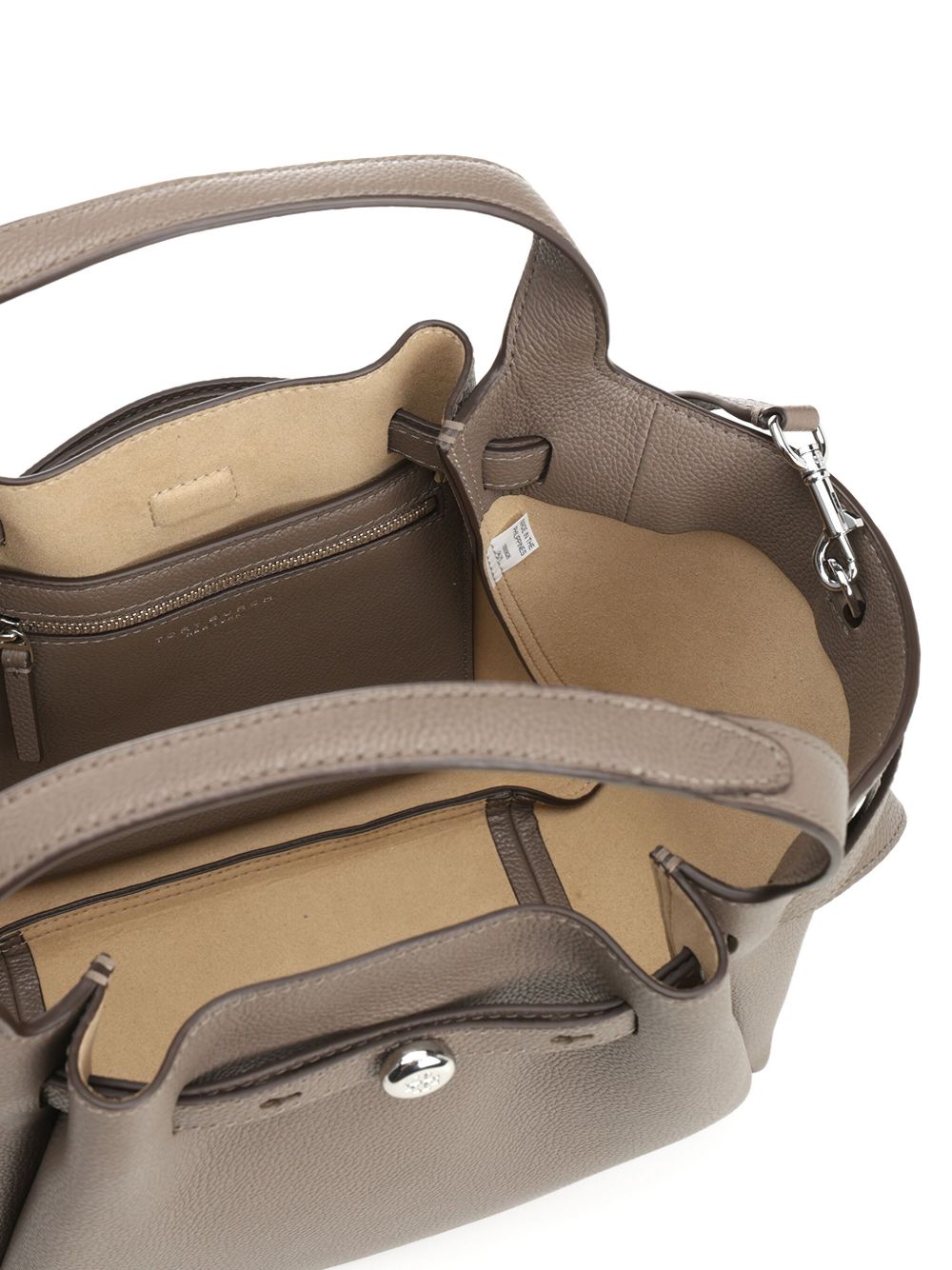 Tory Burch Bags Dove Grey Leather Cow
