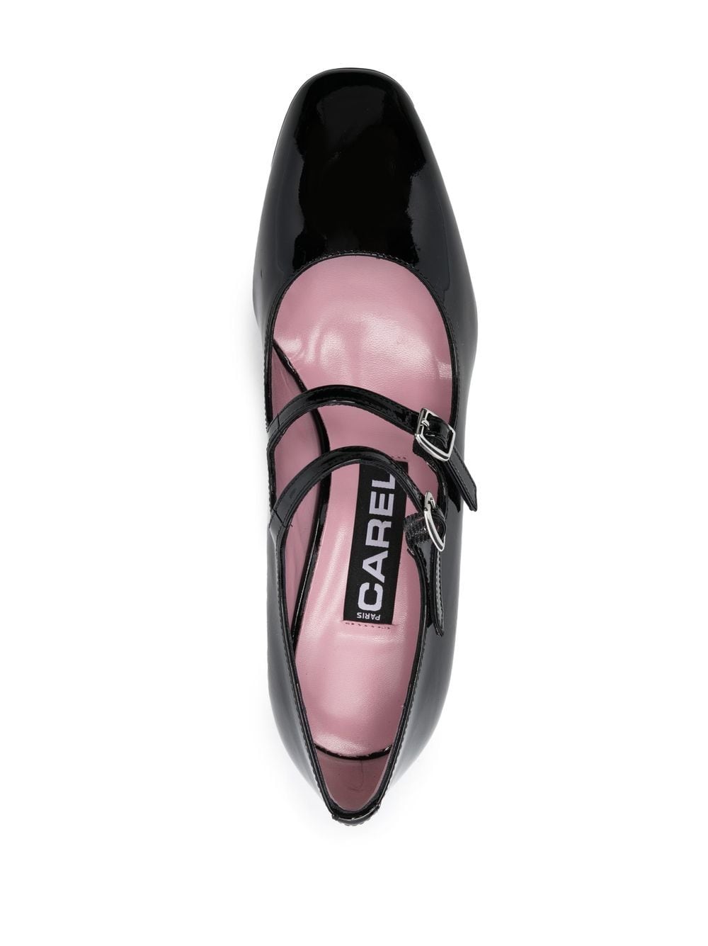Carel Paris With Heel Black Calf Leather