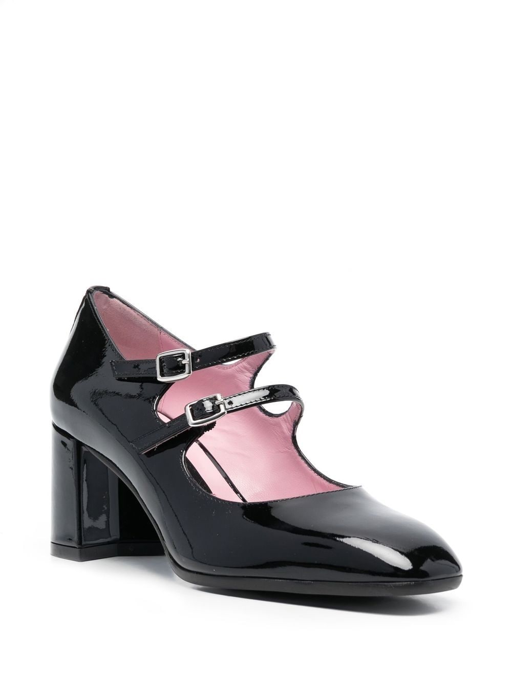Carel Paris With Heel Black Calf Leather