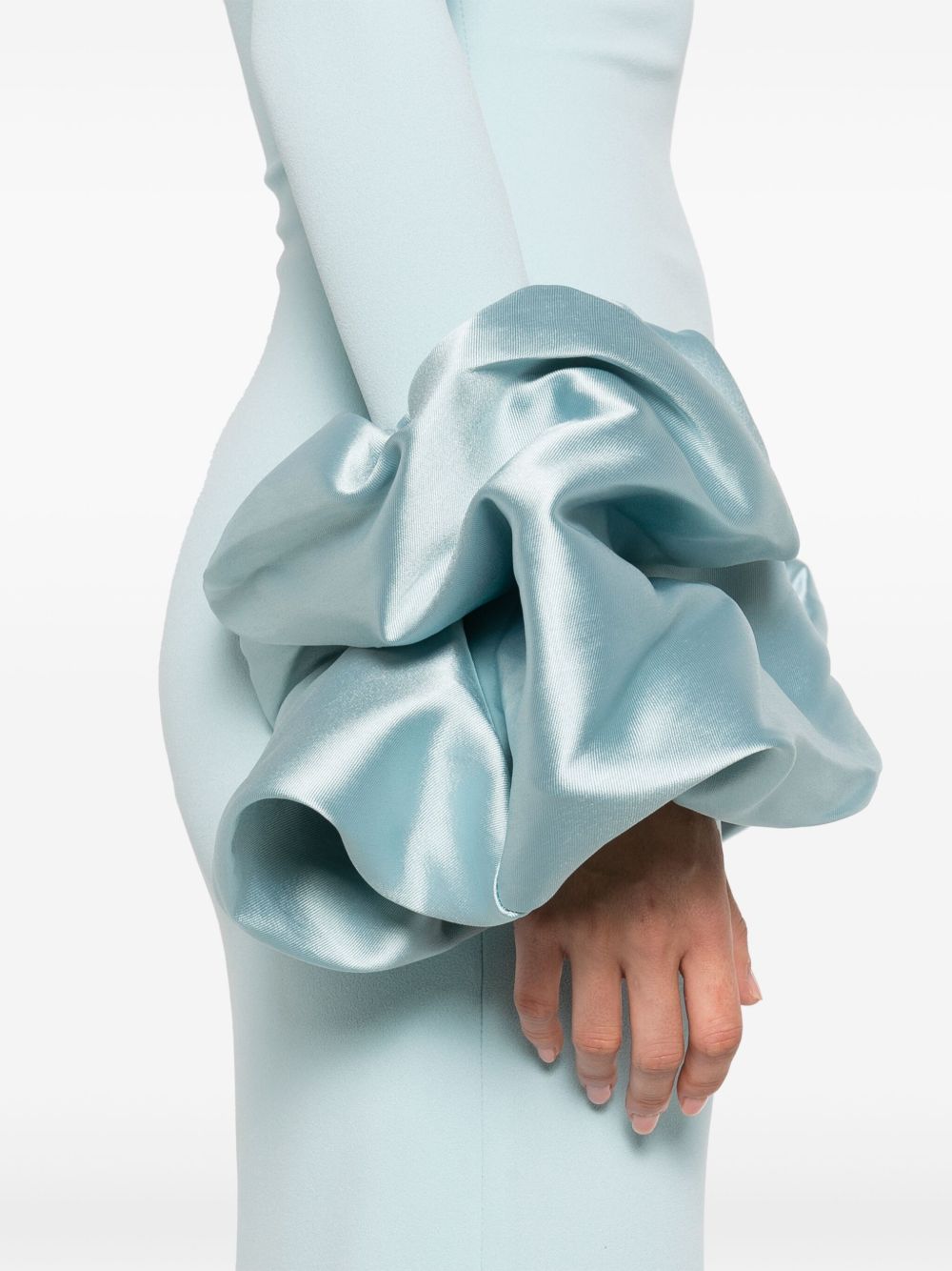 Solace London Dresses Clear Blue Outer: Polyester