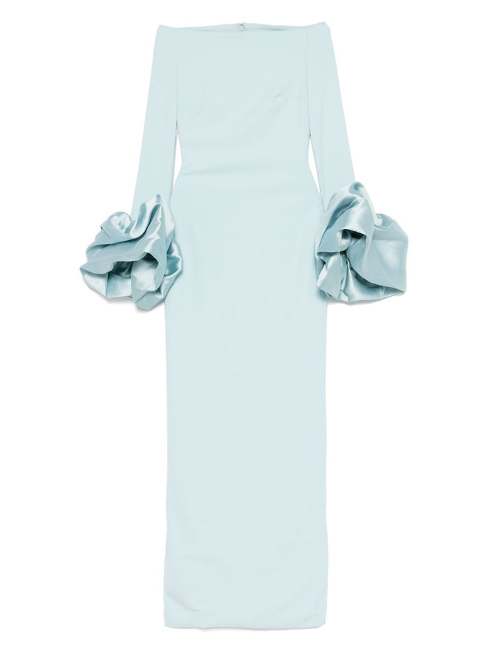 Solace London Dresses Clear Blue Outer: Polyester