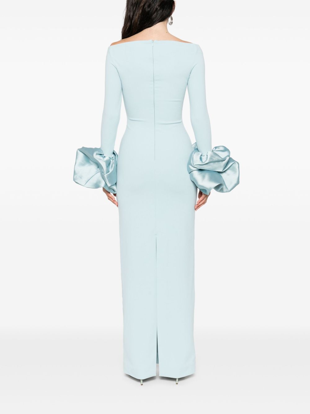 Solace London Dresses Clear Blue Outer: Polyester