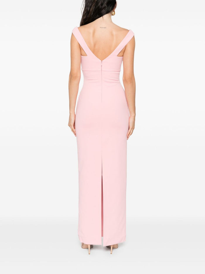 Solace London Dresses Pink Polyester