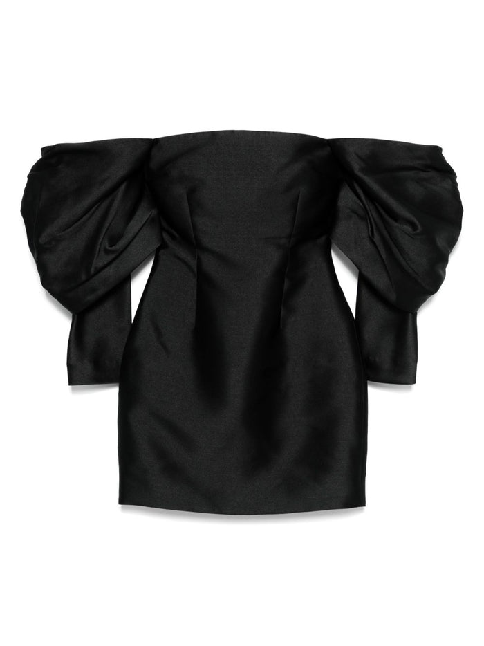 Solace London Dresses Black Polyester