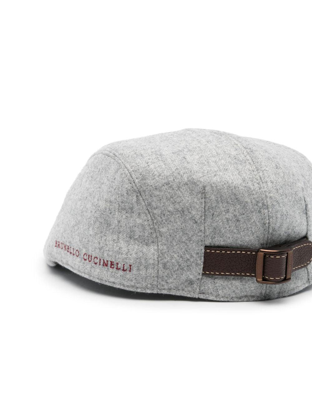 Brunello Cucinelli Hats Grigio Chiaro Virgin Wool