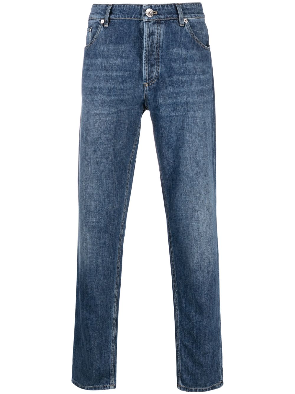 Brunello Cucinelli Jeans Azzurro Cotton
