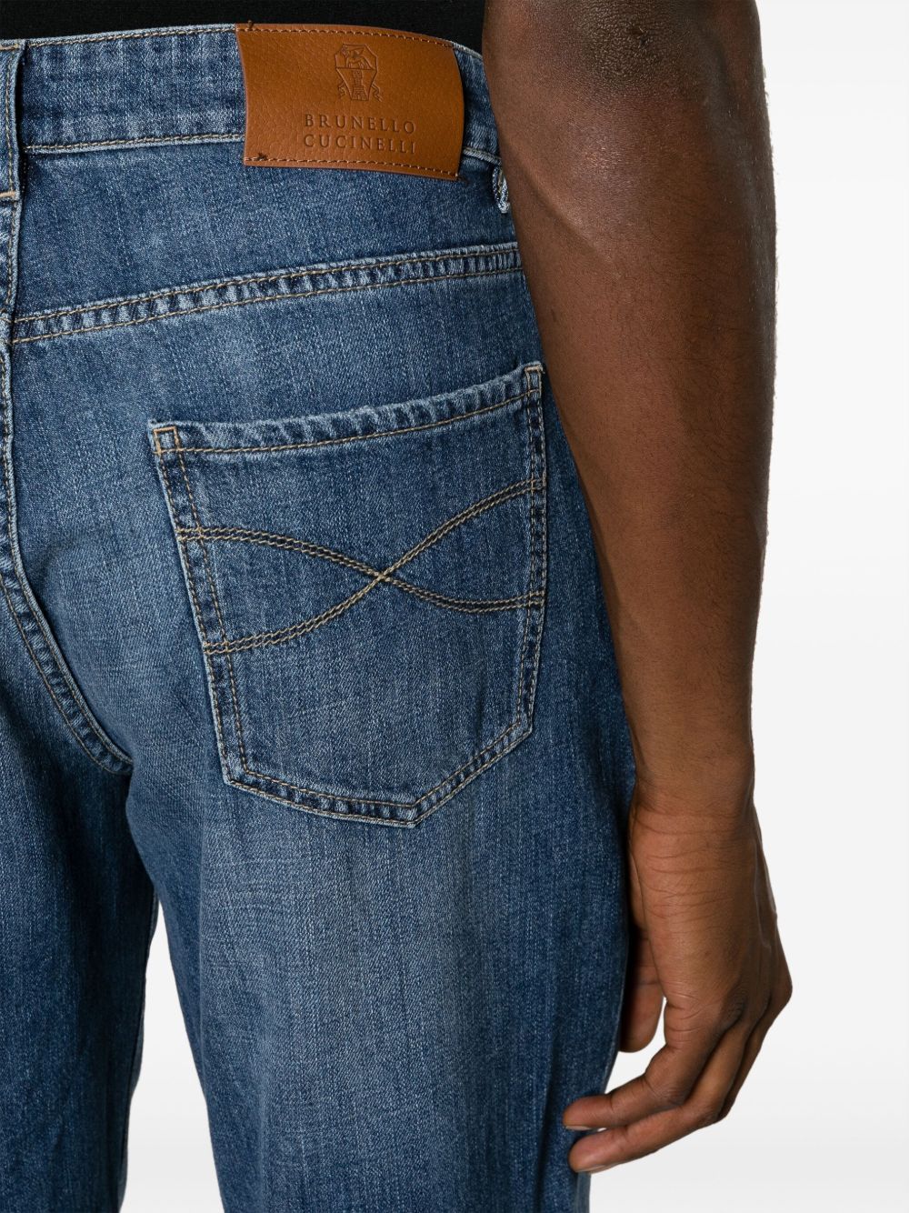 Brunello Cucinelli Jeans Azzurro Cotton