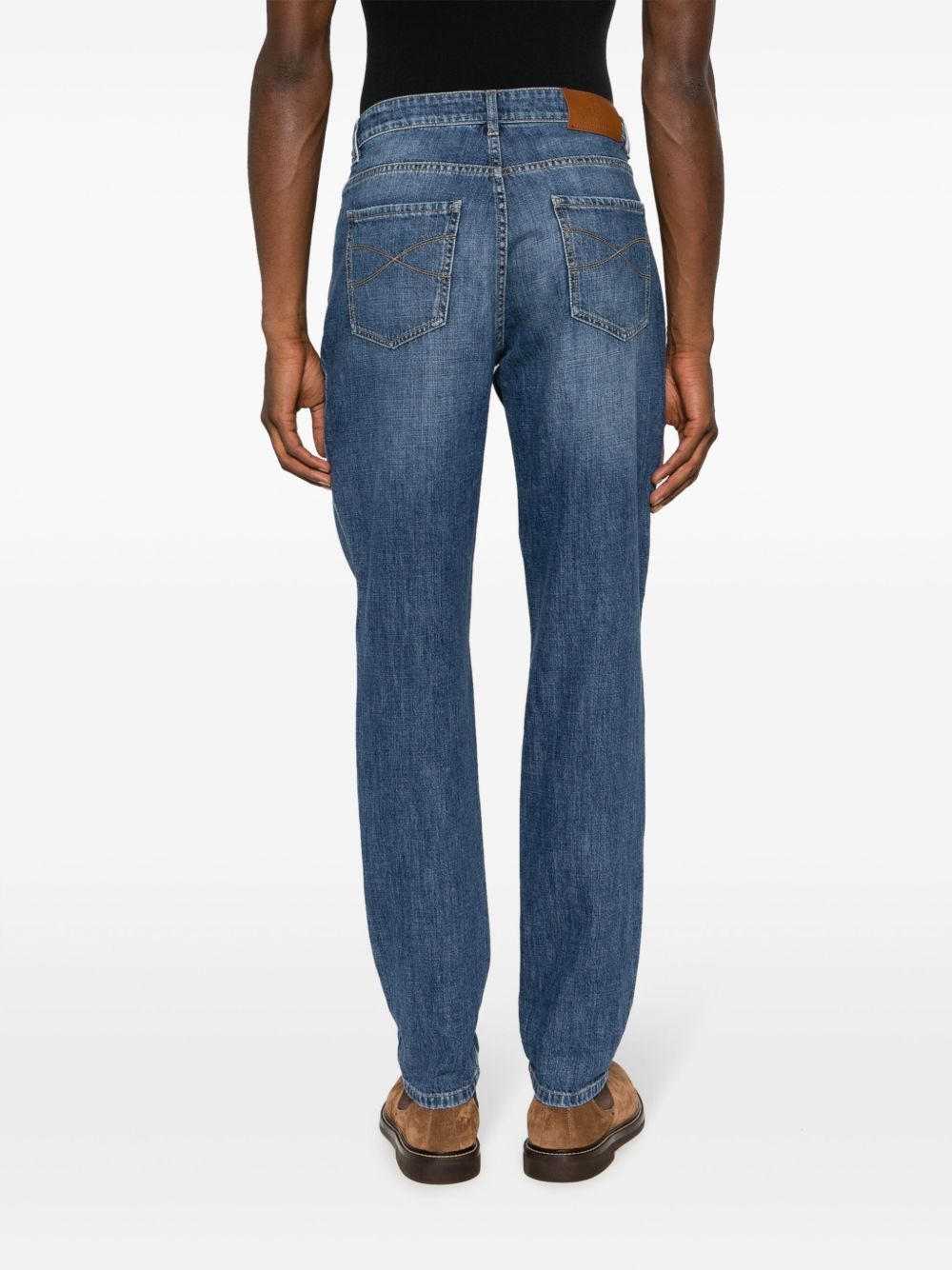 Brunello Cucinelli Jeans Azzurro Cotton