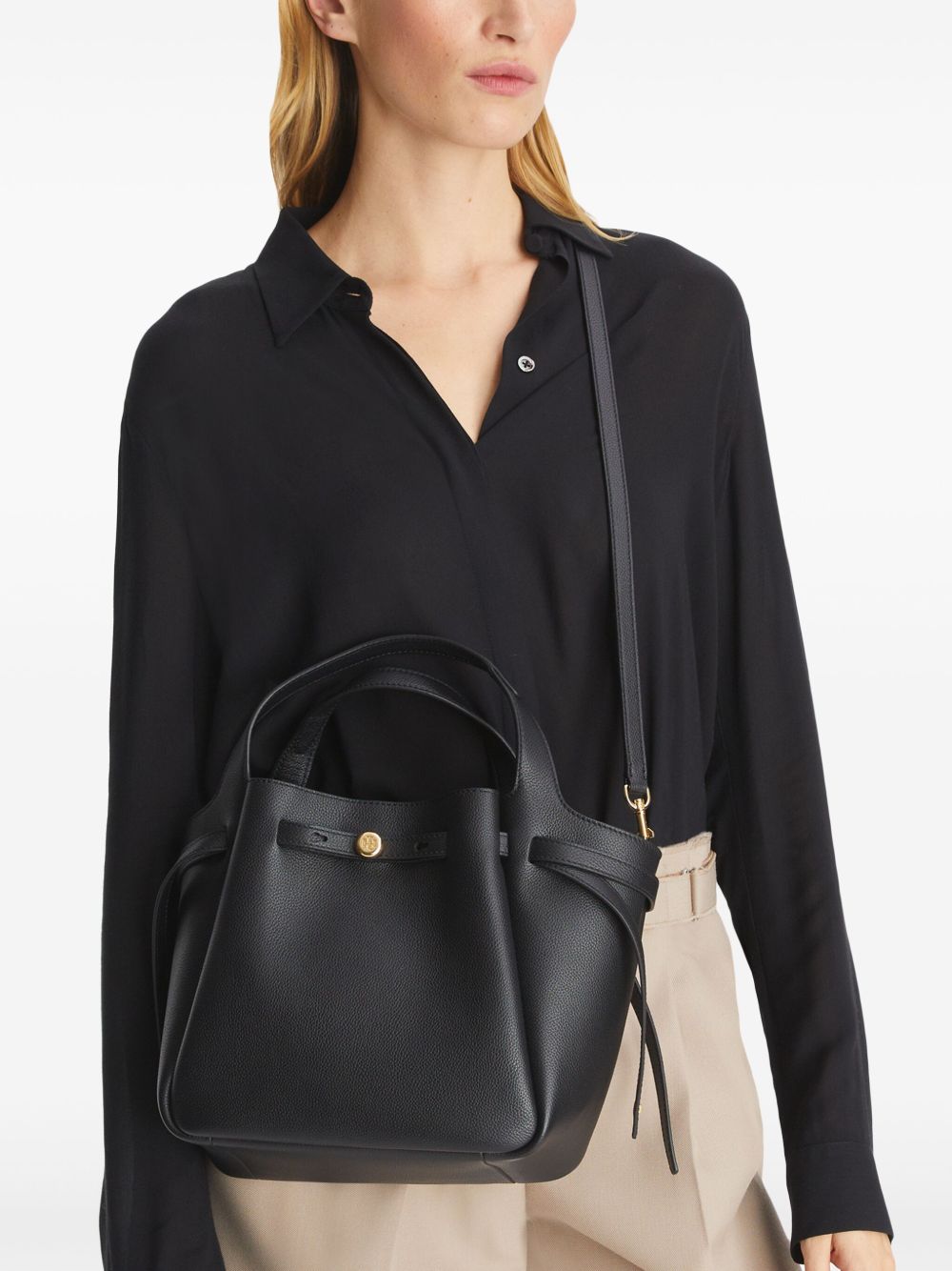 Tory Burch Bags Black Calf Leather
