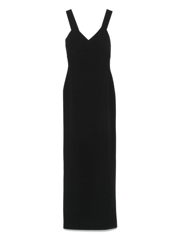 Solace London Dresses Black Polyester