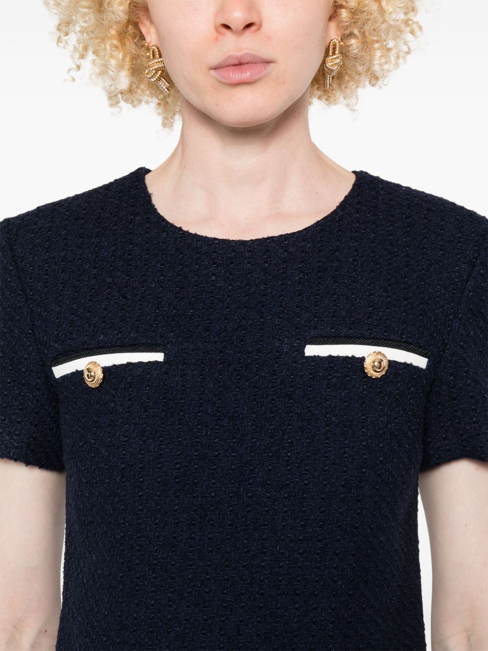 Self-portrait Dresses Blue Polyamide
