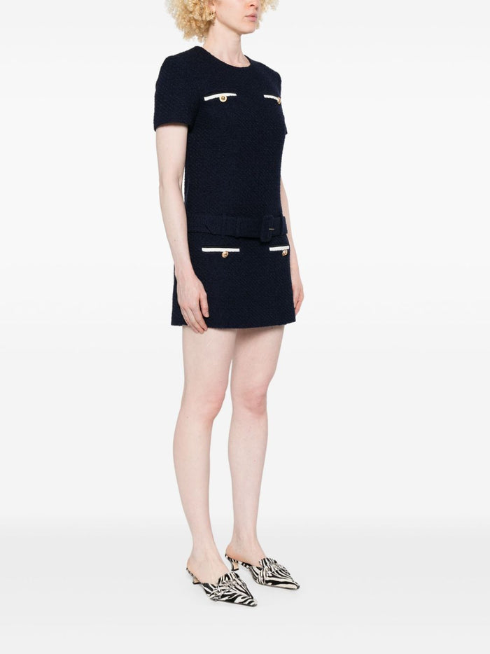 Self-portrait Dresses Blue Polyamide
