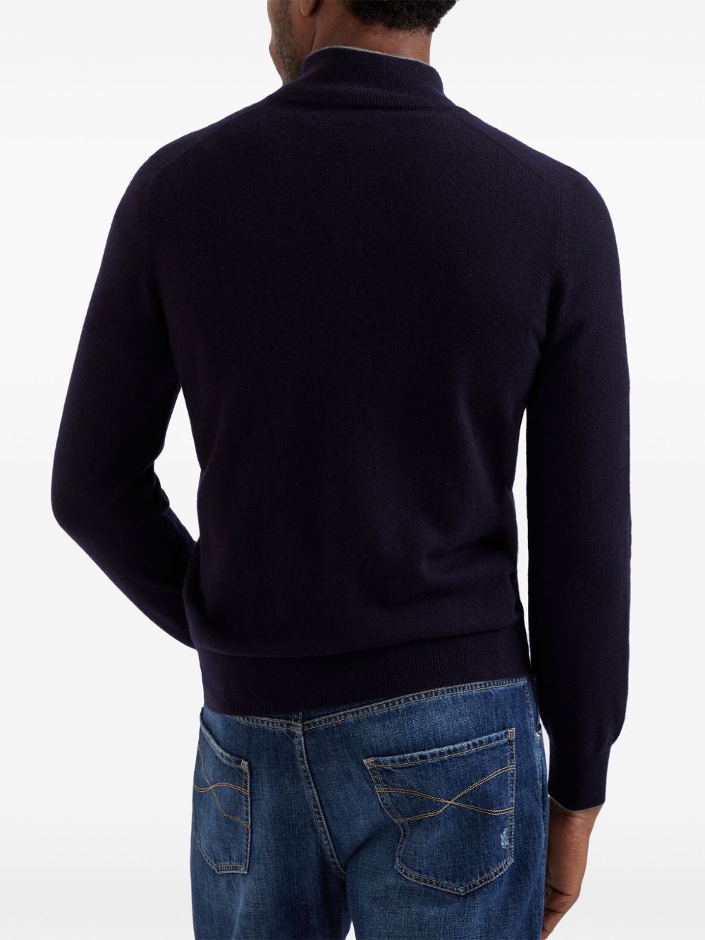 Brunello Cucinelli Sweaters Blu Cashmere