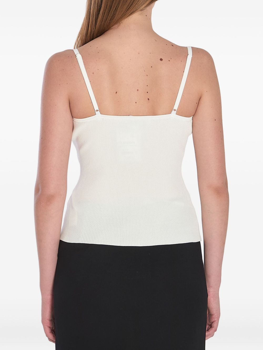 Self-portrait Top White Viscose Polyester