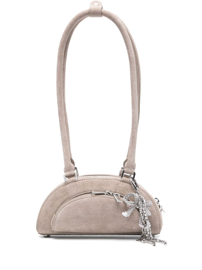 Self-Portrait Bags Grey Suede