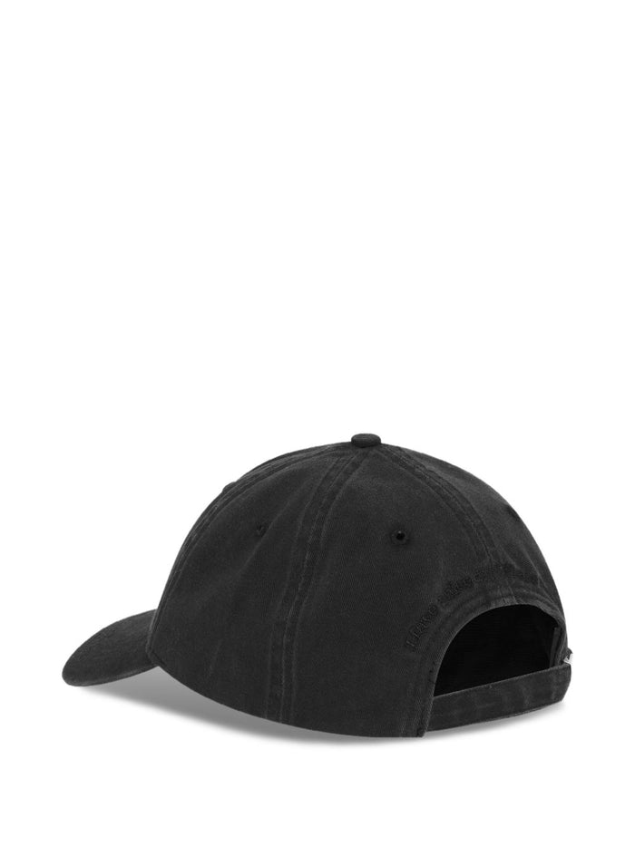 Ganni Hats Black Cotton