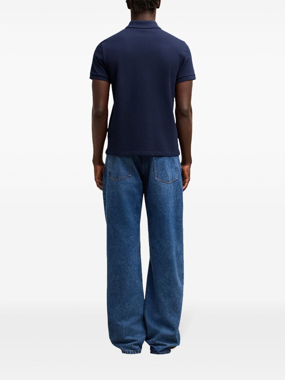 Ami Paris T-Shirts And Polos Blue Cotton