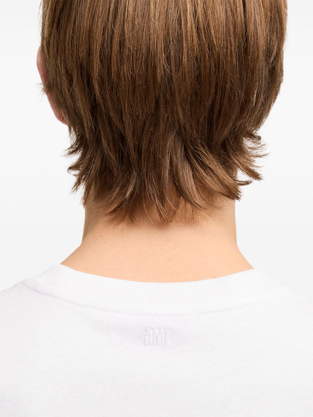 Ami Paris T-Shirts And Polos White Cotton