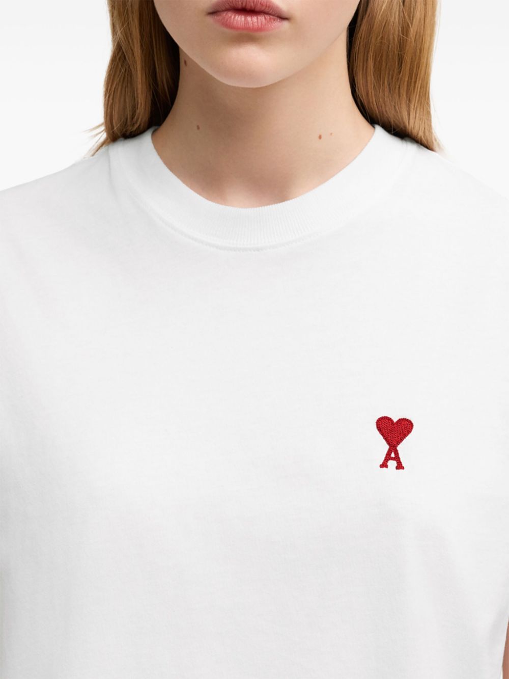 Ami Paris T-Shirts And Polos White Cotton
