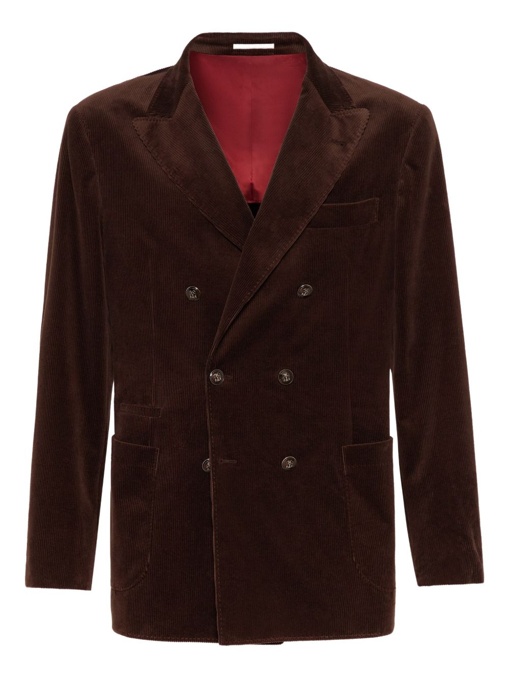 Brunello Cucinelli Jackets Marrone Cotton