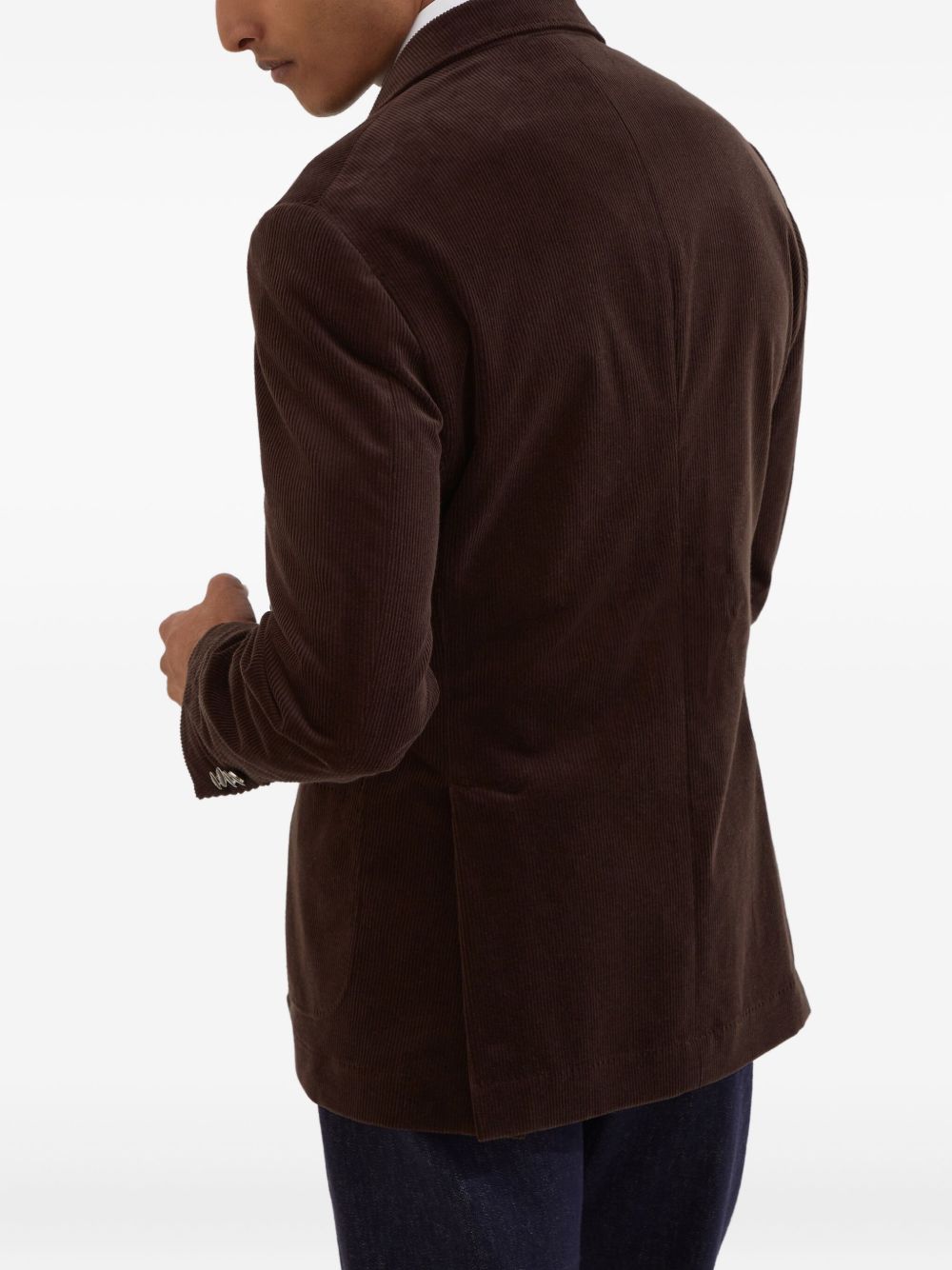 Brunello Cucinelli Jackets Marrone Cotton